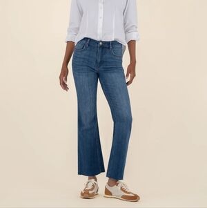 Kut From The Kloth Kelsey Fab Ab Ankle Flare High Rise